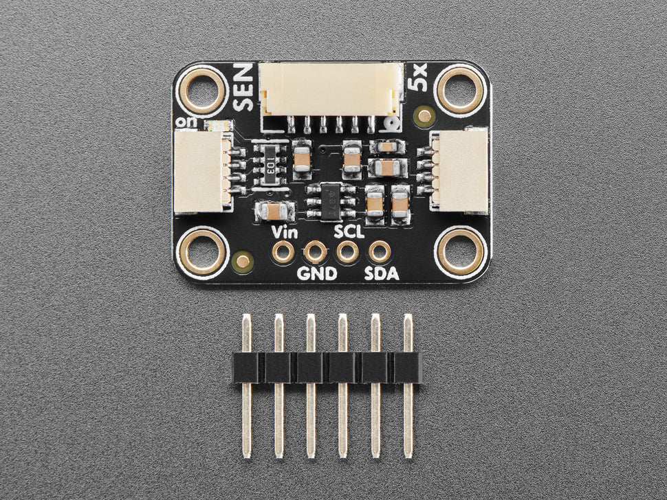 Adafruit SEN54 or SEN55 Adapter Breakout - STEMMA QT / Qwiic | Little ...