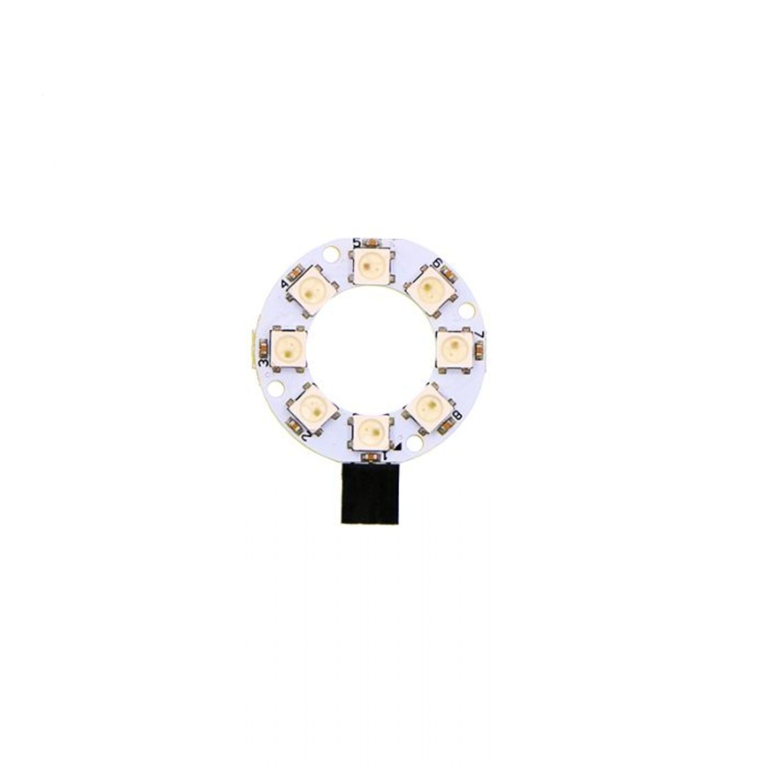 8 RGB Rainbow LED Ring | Little Bird Electronics