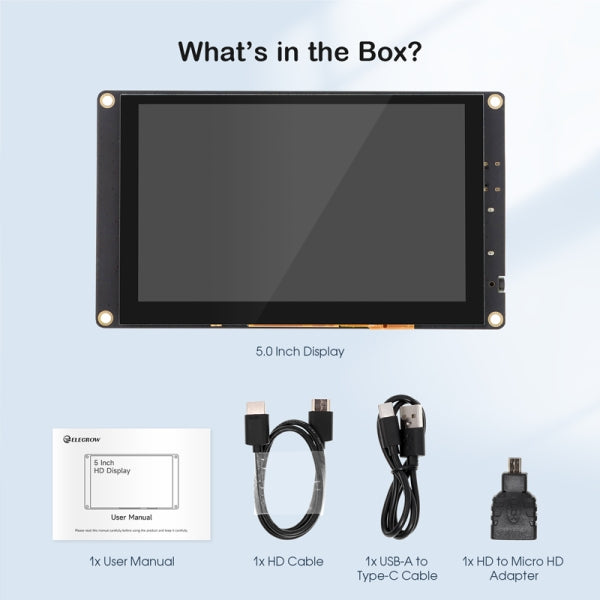 5 Inch Display for Raspberry Pi | Little Bird Electronics