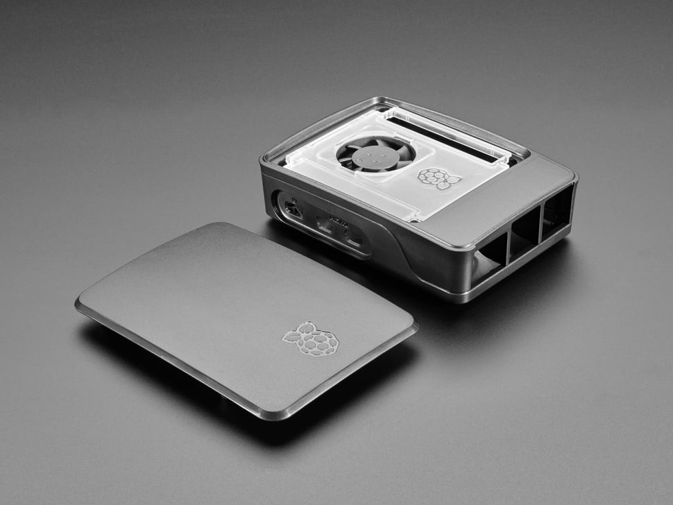 Official Raspberry Pi Foundation Raspberry Pi 5 Case + Fan | Little ...