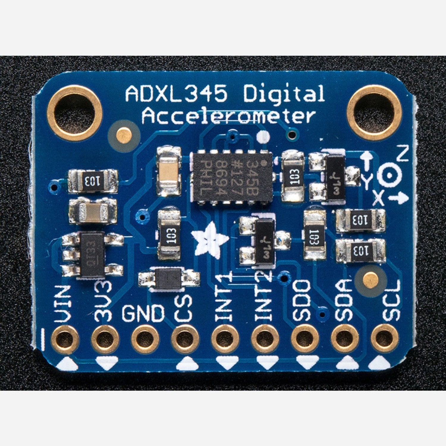ADXL345 - Triple-Axis Accelerometer (+-2g/4g/8g/16g) w/ I2C/SPI ...