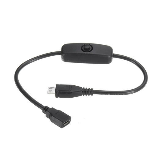 Micro B USB In-line Power Switch Cable (Female to Male) | Little Bird ...