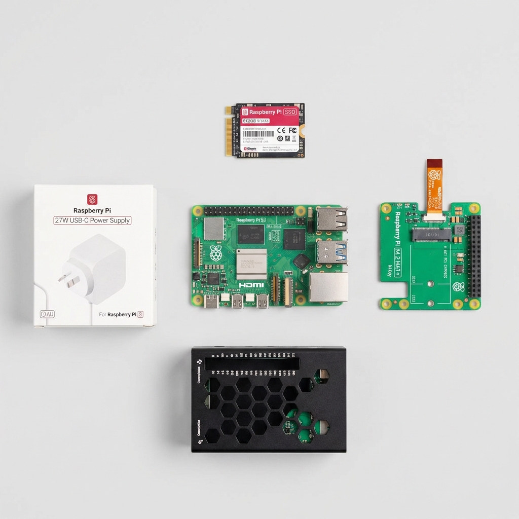 Raspberry Pi 5 Home Server Kit | Little Bird Electronics
