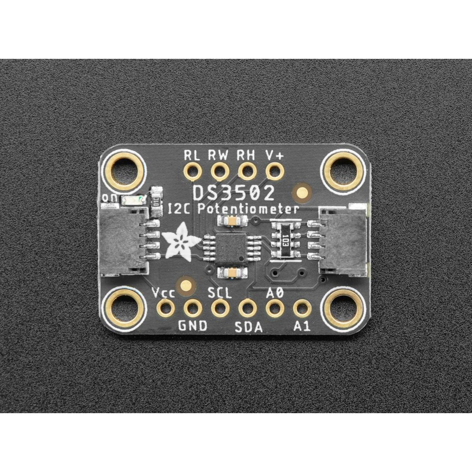 Adafruit DS3502 I2C Digital 10K Potentiometer Breakout - STEMMA QT ...