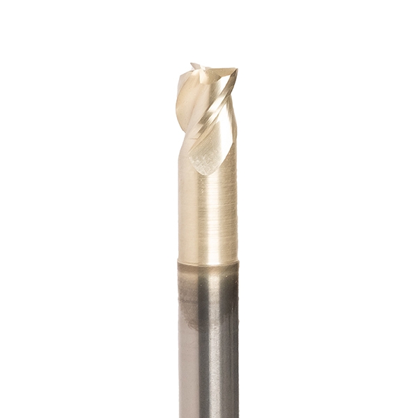 ZrN Coated Flat Stub Cutter - 0.25in Diameter #203Z | Little Bird ...