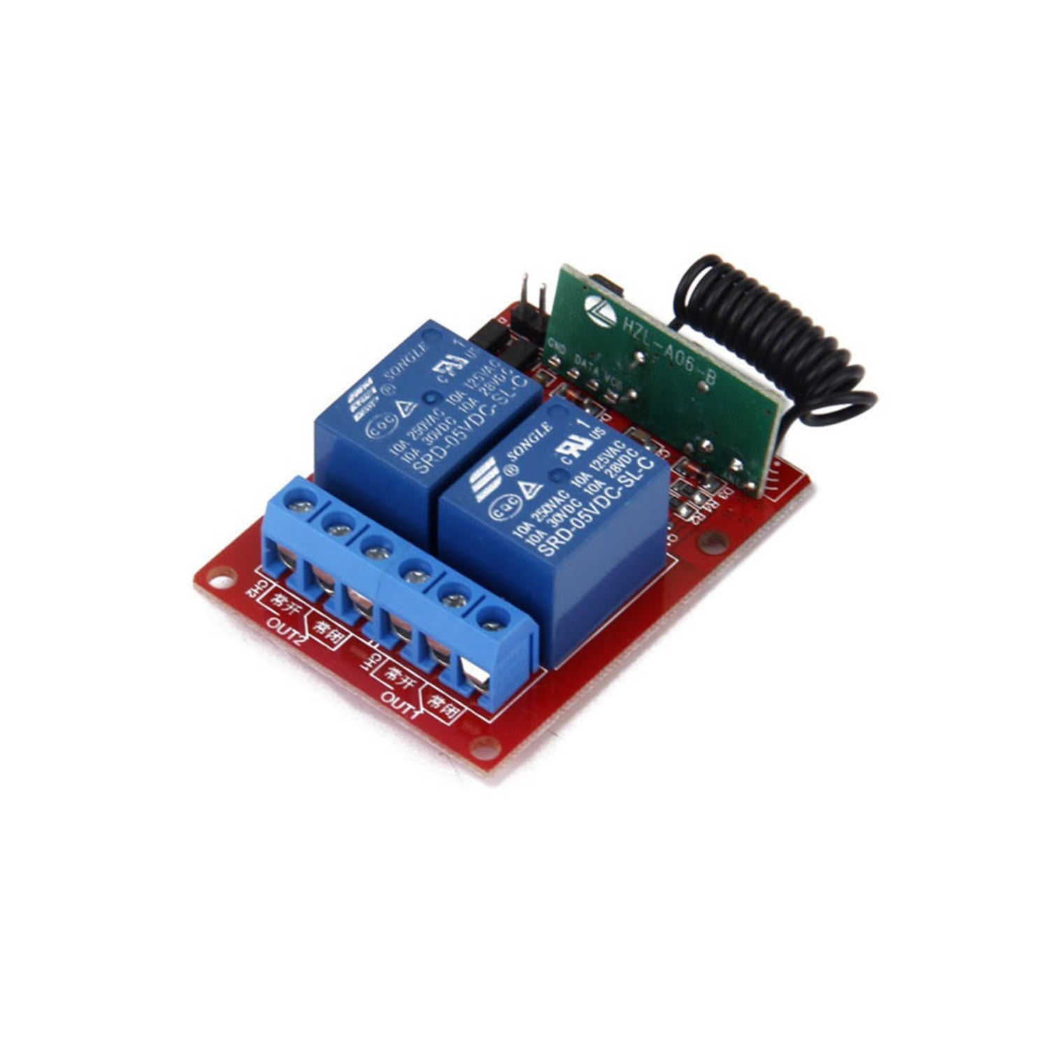 2 Channels RF Remote Control Module DC 5V | Little Bird Electronics