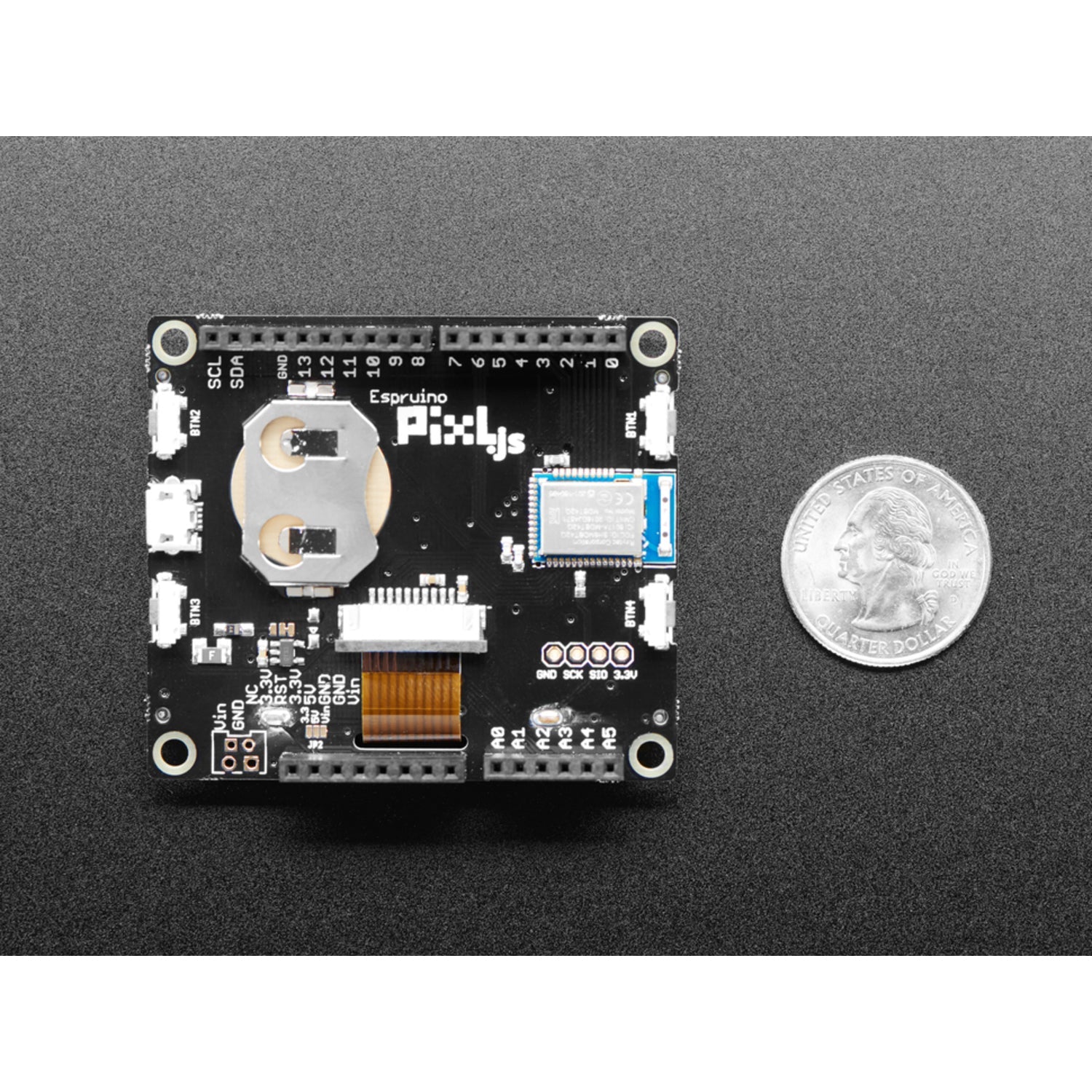 Espruino Pixl.js - Javascript Microcontroller with LCD — no longer ...
