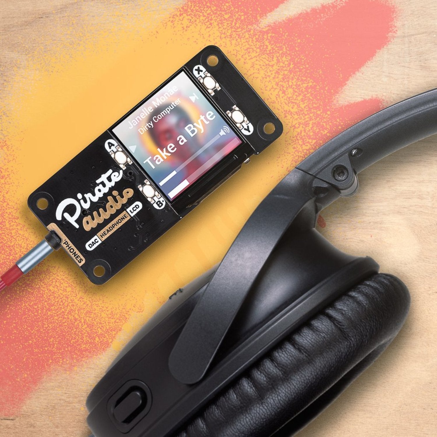 Pirate Audio: Headphone Amp for Raspberry Pi | Little Bird Electronics