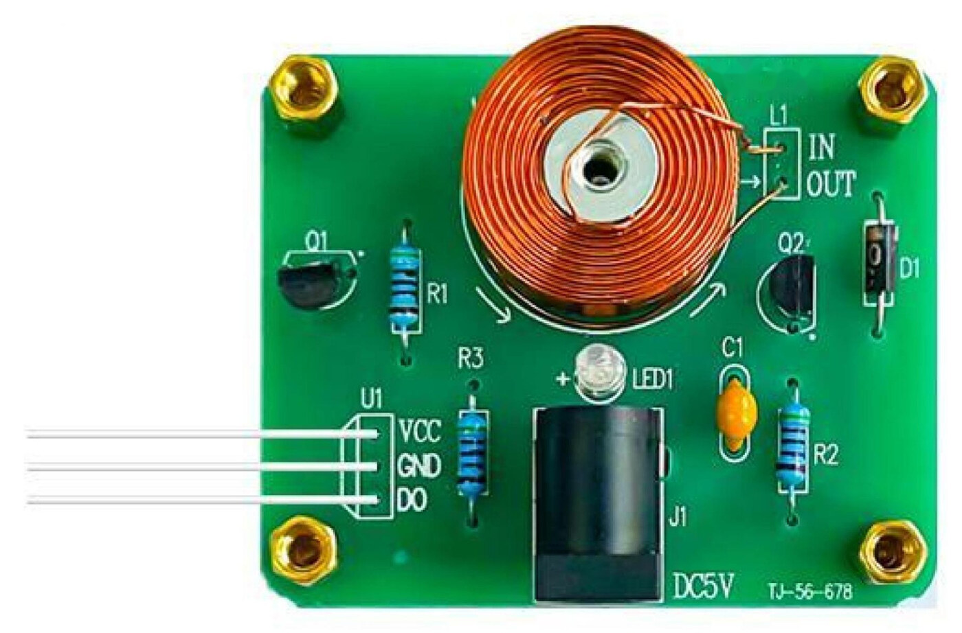 Cut and solder the three sensor wires
