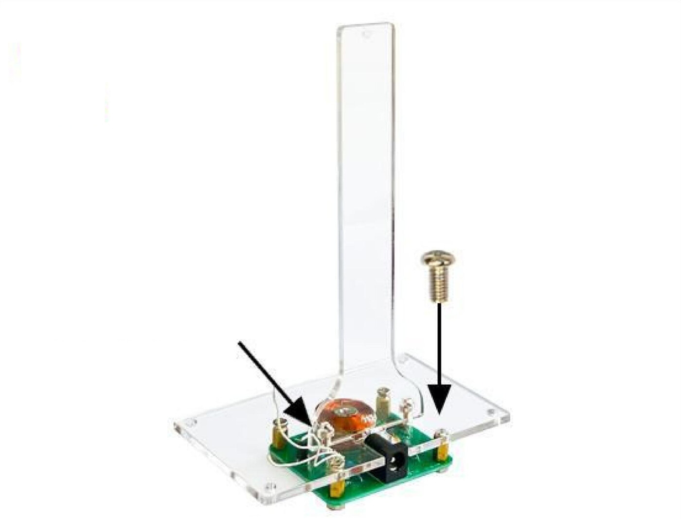 Mount the PCB under the base plate