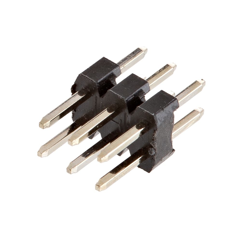 2x3 Male PTH Header - 2mm Pitch | Little Bird Electronics