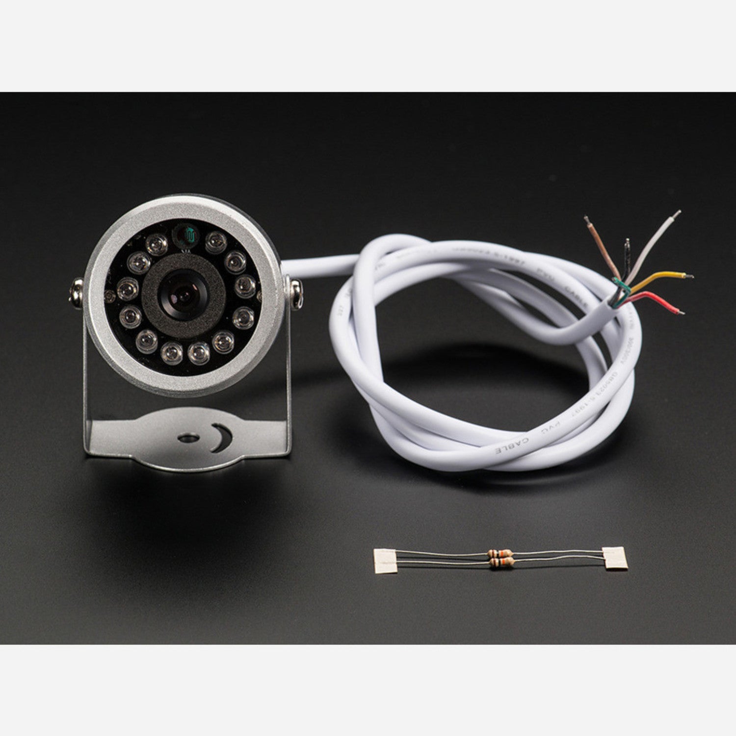 Weatherproof TTL Serial JPEG Camera with NTSC Video and IR LEDs ...