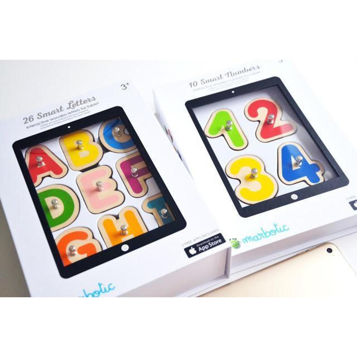 Marbotic Smart Letters + Smart Numbers Interactive Learning Toy for ...