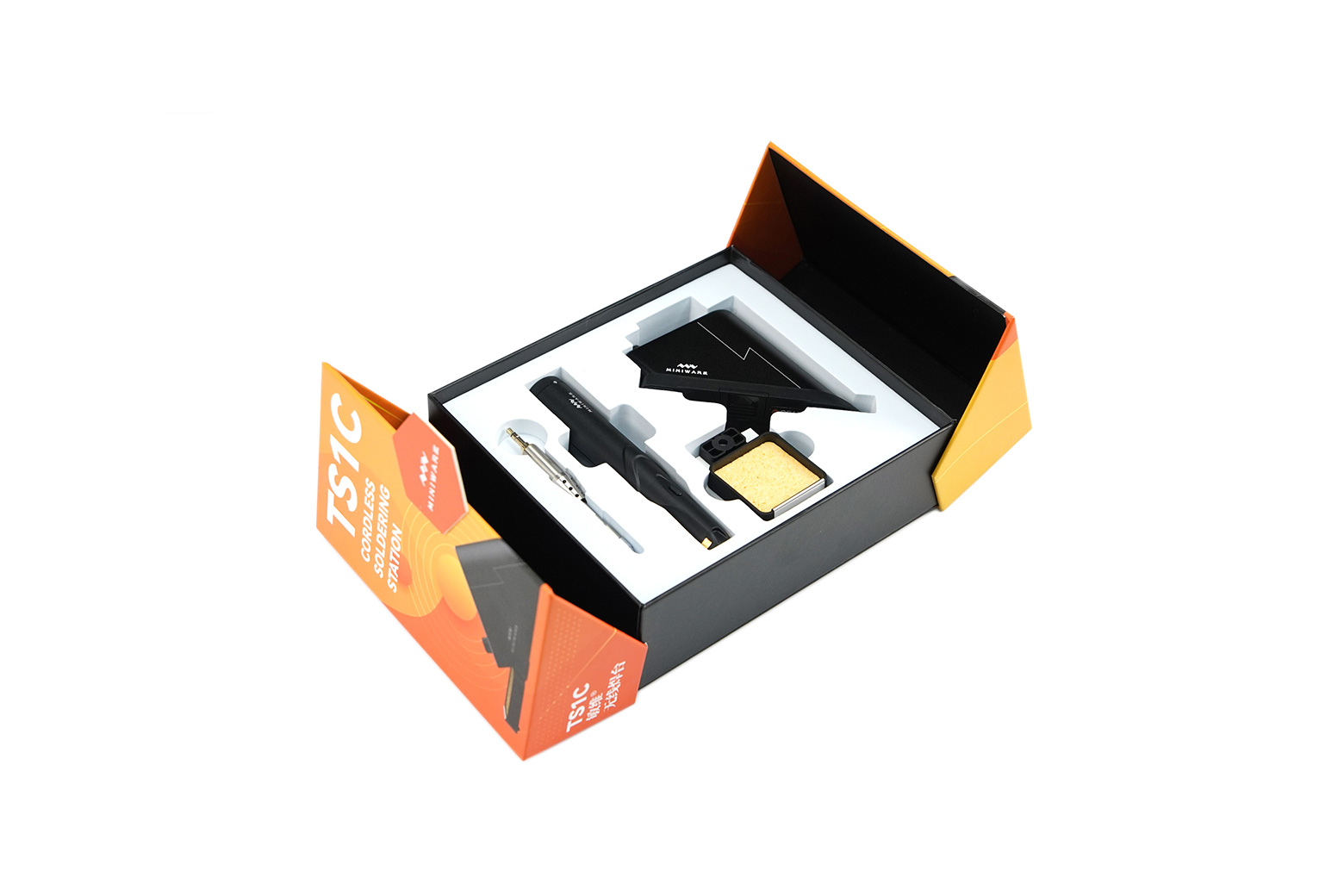 Miniware TS1C Cordless Smart Soldering Station | Little Bird Electronics