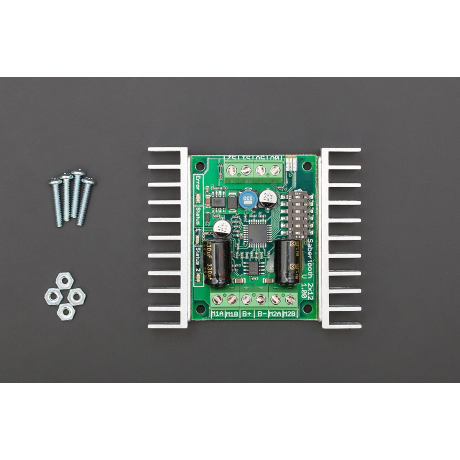 Sabertooth dual 12A motor driver | Little Bird Electronics