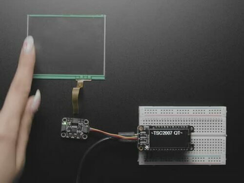 Adafruit TSC2007 I2C Resistive Touch Screen Controller | Little Bird ...