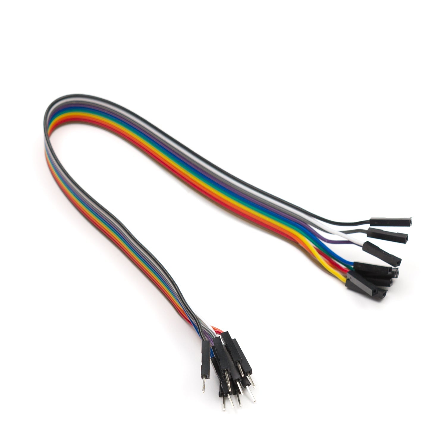 10 pin splittable jumper wire - 300mm M/F | Little Bird Electronics